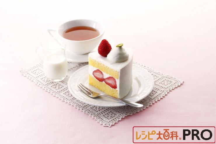 ショートケーキ用スポンジ 低カロリータイプ レシピ大百科pro 味の素kk業務用商品サイト