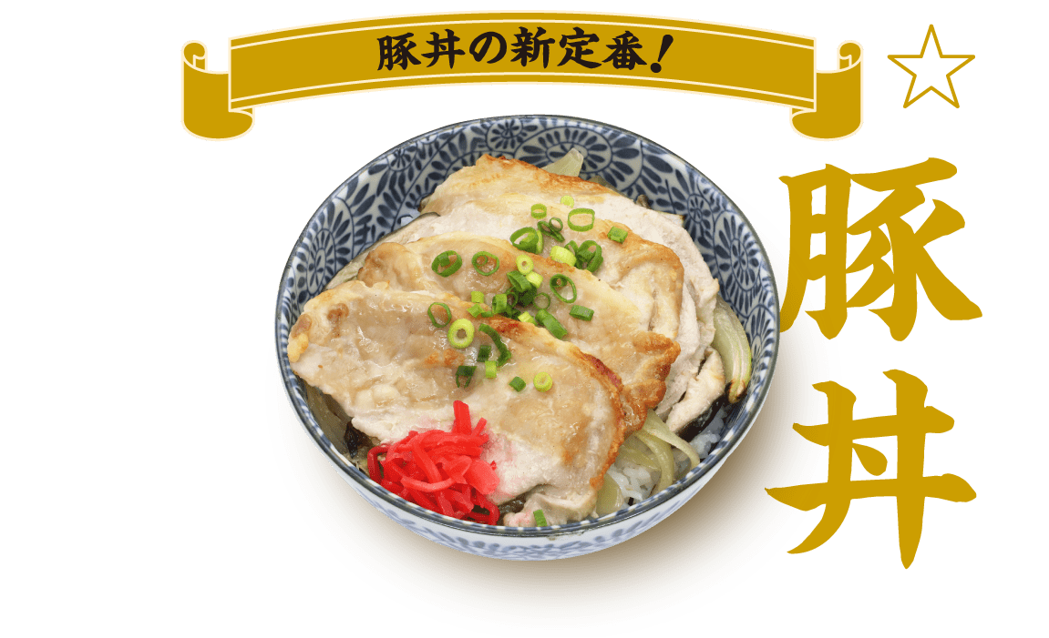 豚丼の新定番！