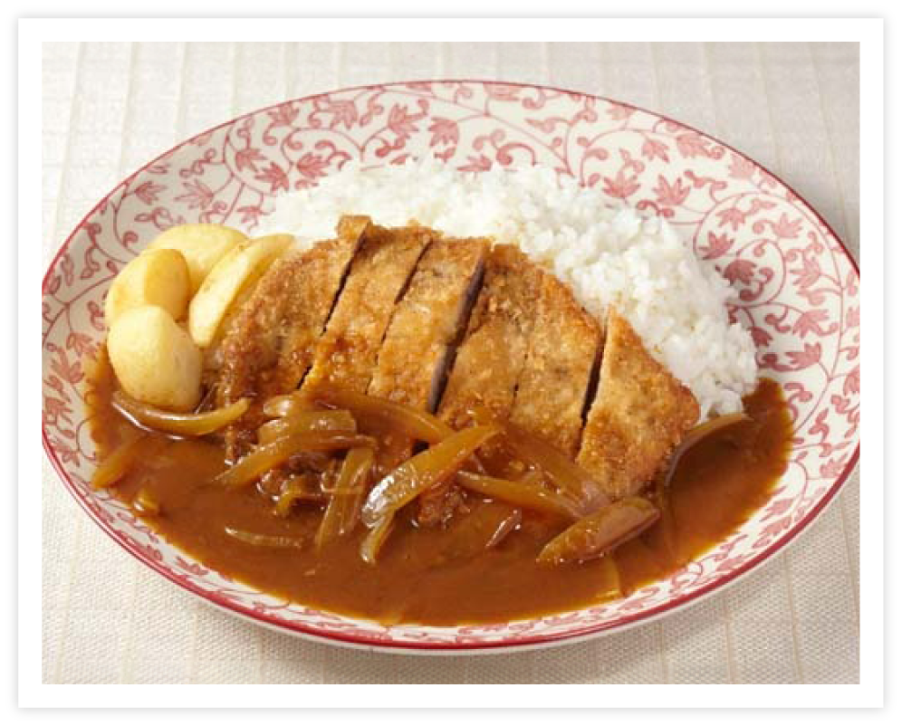 だし香る和風カツカレー