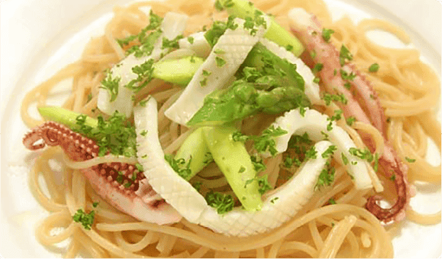 いかとアスパラガスのパスタ | イメージ画像