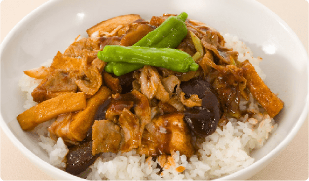 豚肉と厚揚げの味噌炒め丼 | イメージ画像