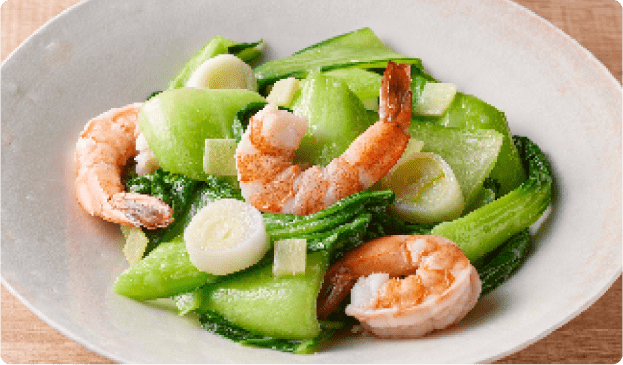 海老と青梗菜のパパっと炒め風 | イメージ画像