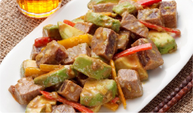 まぐろとアボカドのごまだれサラダ | イメージ画像