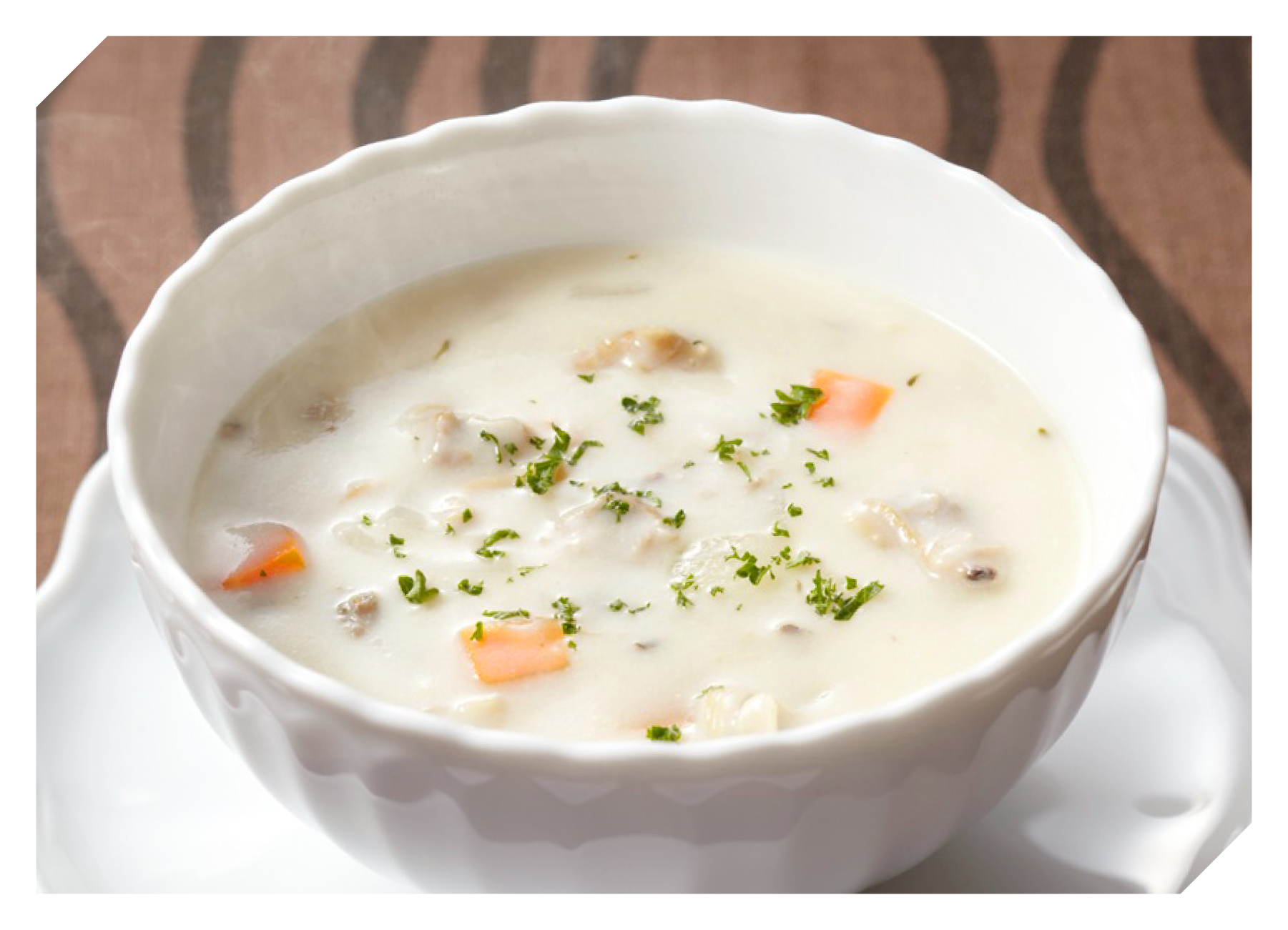 クラムチャウダー　ニューイングランド風 | 画像