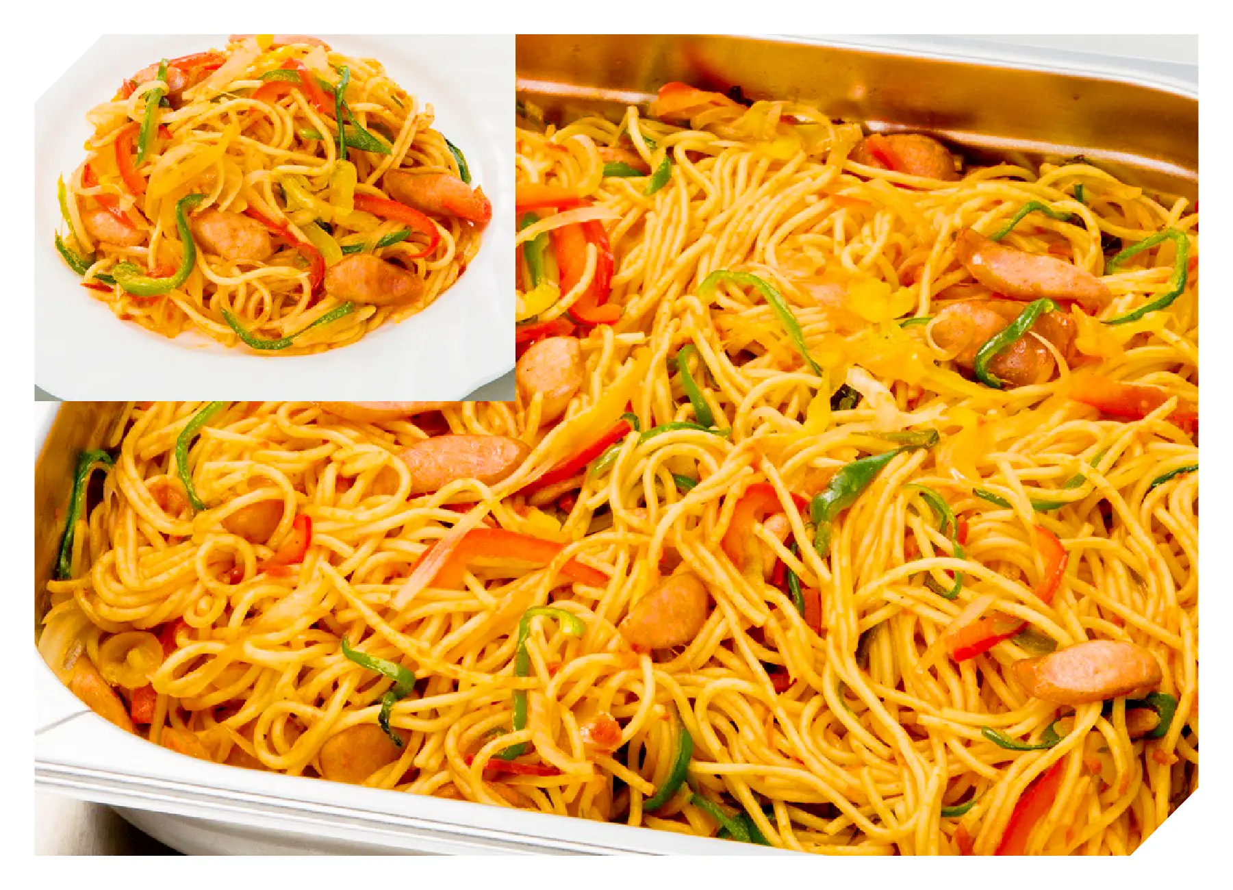 スパゲッティナポリタン<スチコンレシピ> | 画像