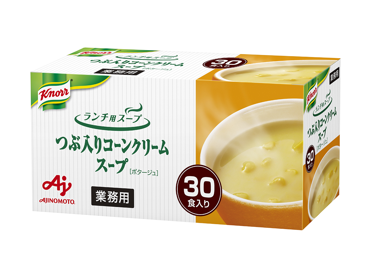 クノール® ランチ用スープ」コーンクリームスープ［ポタージュ］30食